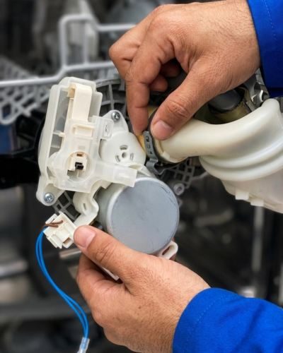 Dishwasher pump repair completed in Qatif